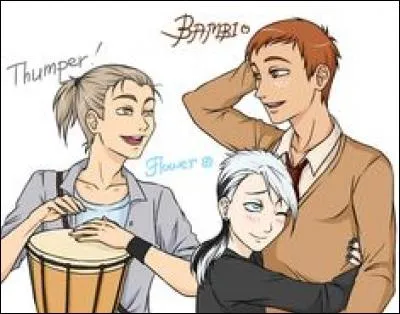 Dans quel film y a-t-il Flower, Thumper et Bambi ?