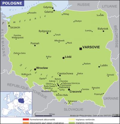 Est-ce que la Pologne fait partie de l'Union européenne ?