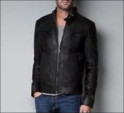 En quoi une "leather jacket" est-elle ?