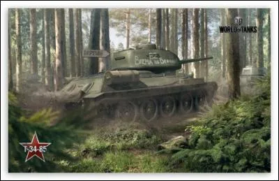 Il a une bonne maniabilité et peut tirer à de grandes distances. Le T-34-85 est surtout un char d'appui, c'est un...