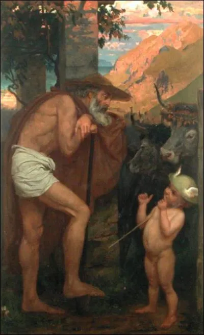 Lorsqu'il était petit, que vola Hermès ?