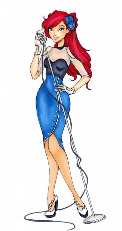 - Salut, moi je m'appelle Ariel. J'ai subi quelques "pers&eacute;cutions" de la part d'une "sorci&egrave;re" dans les fonds marins, lorsque j'&eacute;tais encore une sir&egrave;ne. J'ai un trou de m&eacute;moire en ce moment et je ne me souviens plus comment elle s'appelle... Alors si tu peux m'aider...