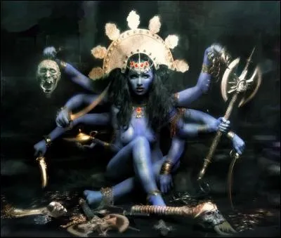 Déesse indienne de la destruction guerrière. Qui est-elle ?