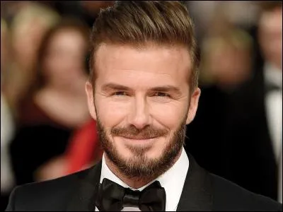 L'ancienne star du football britannique David Beckham a déclaré voter :