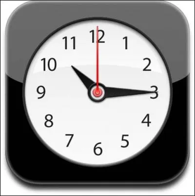 L'application "Horloge" sur iPhone vous permet de programmer une alarme.