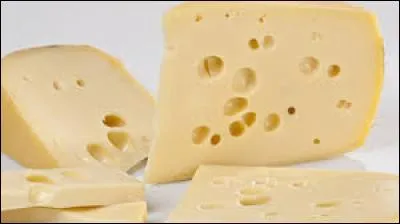 Un peu calé par tous ces plats, vous décidez de passer au fromage. Vous prenez donc un fromage à pâte cuite avec des trous partout ! Le serveur toujours embêté avec ses problèmes de mémoire ne se rappelle plus le nom. Saurez-vous l'aider ?