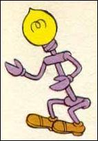 Comment s'appelle le robot  tte d'ampoule que Go Trouvetou (de Disney) a invent, devenu son ami fidle par la suite ?