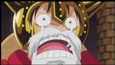 Luffy pleure en voyant cette personne, pourquoi ?