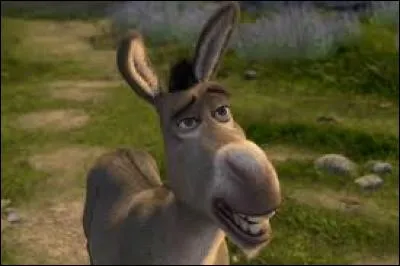 Dans quelle saga de films d'animation peut-on voir cet âne gris ?