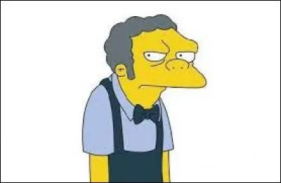 De quoi est propriétaire Moe Szyslak qui est un personnage de la série télévisée "Simpson" ?