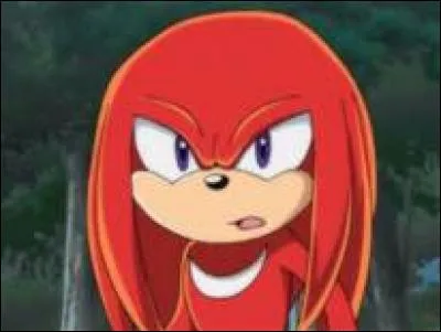Après un saut, quelle spécificité Knuckles a-t-il ?