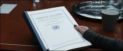 En quoi consistent les accords de Sokovie ? (Accords du gouvernement envers les Avengers )