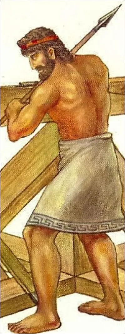 Il organisa de vastes arsenaux où sera élaborée la première machine de guerre particulièrement destructrice. Quelle est-elle ?