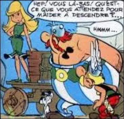 "Le Cadeau de César" : comment se nomme la fille d'Angine et Orthopédix ?