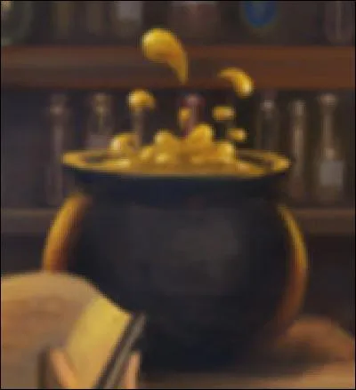 Aussi appelée "chance liquide", je suis une potion de couleur or qui fournit à tous ceux qui me consomment une chance temporaire, je suis...