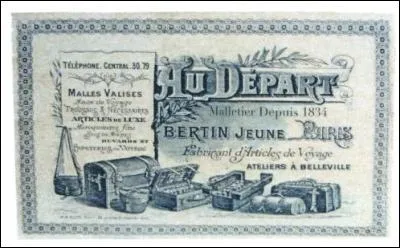 Au Départ est un malletier parisien. Quand a-t-il été fondé ?