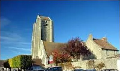 Je vous présente l'église Saint-Léonard, aux Granges-le-Roi. Commune de l'Essonne, elle se trouve en région ...