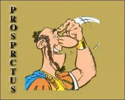 Le vice-amiral Prospectus apparaît dans l'album ...