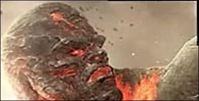 Le dieu Héphaïstos lança contre ce géant des projectiles en métal rougi en feu. Qui est-il ?