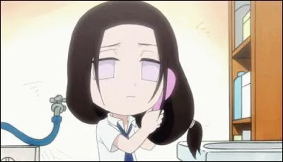 C'est terminé mais ne soyez pas triste ! Cette jolie jeune fille est là pour vous consoler. Mais qui est-ce d'ailleurs ?