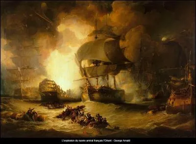 Le 1er ao&ucirc;t 1798, la France subit une d&eacute;faite navale : sa flotte est d&eacute;truite par la flotte britannique. Dans quel port se d&eacute;roule la bataille ?