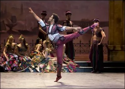 La jeune femme arrive dans le repaire avec le jeune homme et le maître. Elle retrouve Conrad. Celui-ci, fou d'amour pour elle veut lui offrir tous les trésors que les corsaires avaient trouvé auparavant en naviguant sur les mers. Qui s'y oppose?