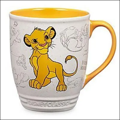 Chaque matin, à l'heure du petit-déjeuner, Simba te met de bonne humeur. Sur quoi est-il dessiné ? Pour le savoir, ajoute une lettre au mot "mu".