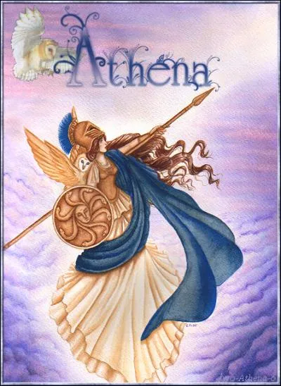 Quel est l'objet que Persée offre à Athéna en échange de sa reconnaissance ?