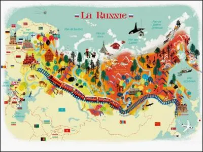 Le Transmandchourien traverse 2 pays (Russie et Chine), mais par où ce train passe-t-il ?