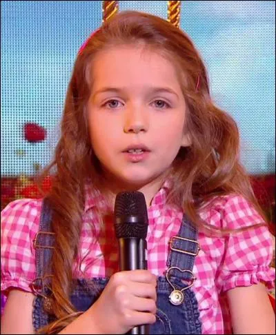 A-t-elle fait "The voice" ?