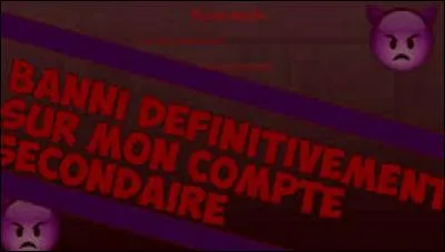 Pour quelle raison peut-on être bannie de MSP ?