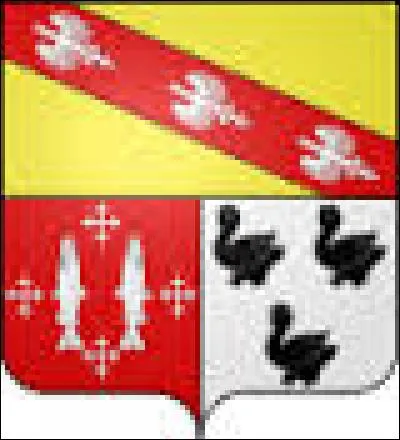 Je vous présente le blason de Riche. Village Mosellan, il se trouve dans la nouvelle région ...