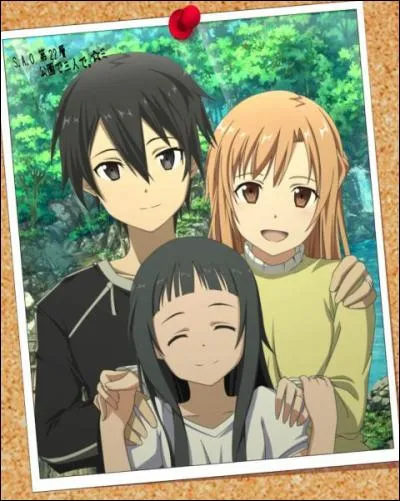 Comment se nomme la fille de Kirito et Asuna ?