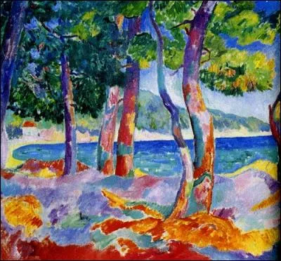 Qui a peint "Pins à Cavalière" ?