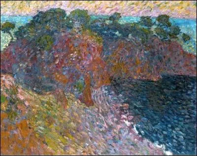 Qui a peint "Pins en bord de mer à Anthéor" ?