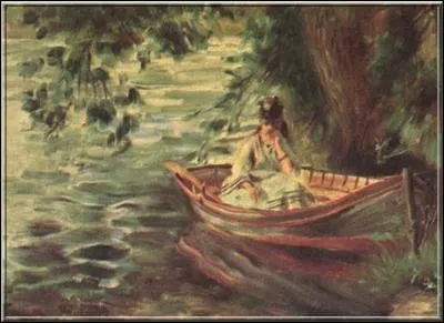 A quel peintre impressionniste doit-on "La barque" ?