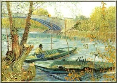 Qui a peint "Les barques au printemps" ?