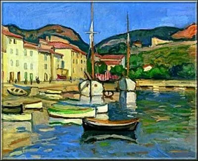 Qui a représenté "Le port de Cassis à la barque noire" ?