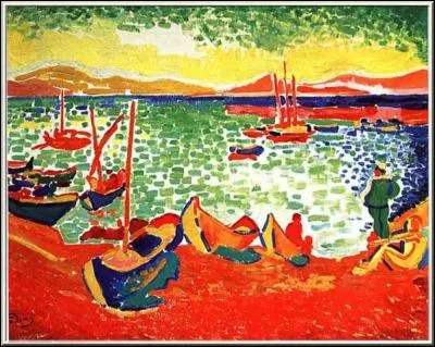 A quel peintre fauve doit-on "Barques dans le port de Collioure" ?