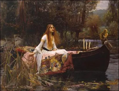 Qui a peint cette femme en barque ?