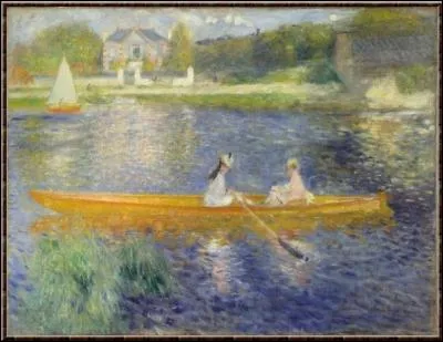 Qui a peint "La yole" ?