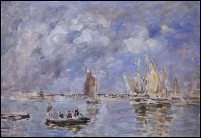 A quel peintre doit-on "Barques et estacades" ?