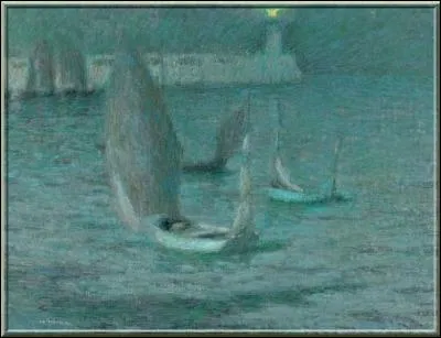 A qui doit-on "Les barques au clair de lune" ?