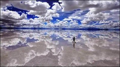 Un peu d'eau et le désert de sel d'Uyuni, en Bolivie, se transforme en miroir géant ! Quel est l'autre nom des déserts de sel ?