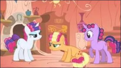 Que faisaient Rarity, Applejack et Twilight dans cet épisode ?