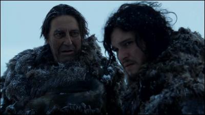 Que fait Jon Snow la première fois qu'il voit Mance Rayder ?