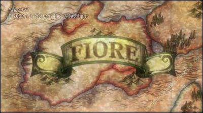 Comment s'appelle le continent du royaume de Fiore ?
