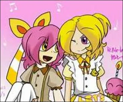 Quel est l'ordre des animaltronics par leurs noms ?