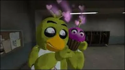 Comment le cupcake de Chica s'appelle-t-il ?