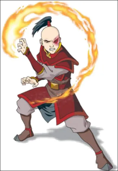 Quel élément maîtrise Zuko ?